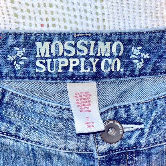 Mossimo Supply Co bootcut blue jeans size 7. - Picture 5 of 11